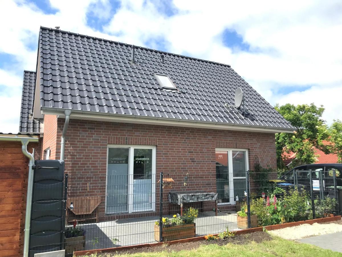 Feriendomizil Dornum Haus Margarete Mit Wallbox Exterior foto